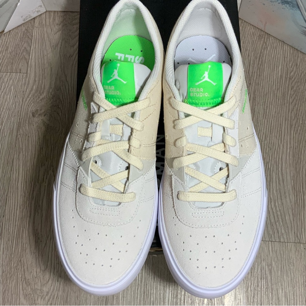 New Air Jordan Series .05 Mens 9, White Green Phantom Sneakers DM1681103 - Picture 7 of 12